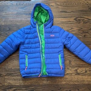 STIO kids down hooded jacket